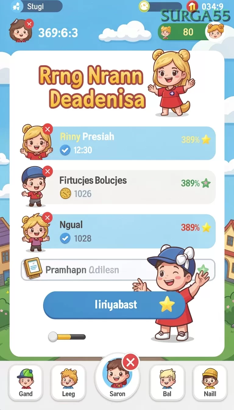 Cuplikan layar TV888 — aktivitas