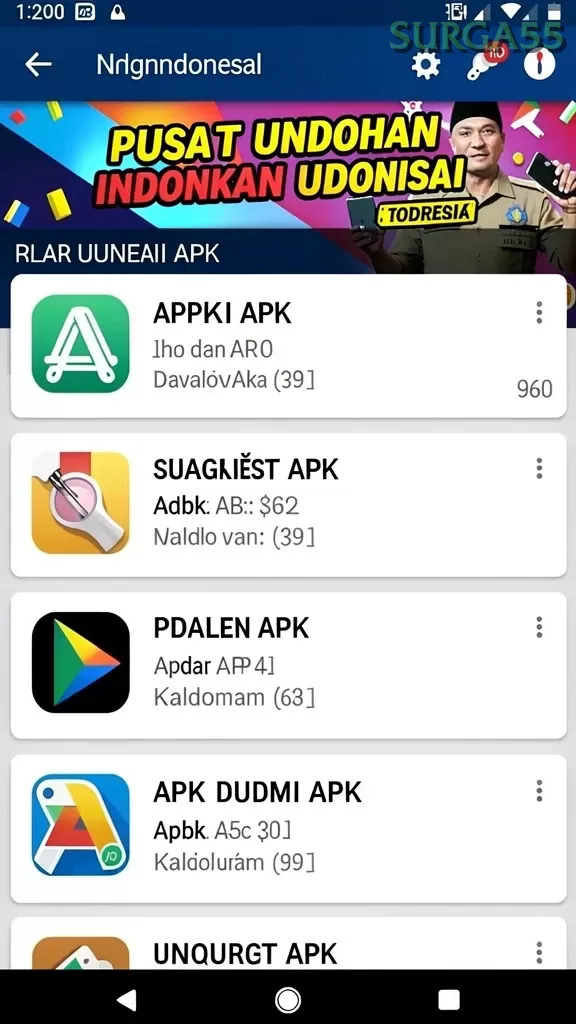 Cuplikan layar 8055 — pengaturan akun